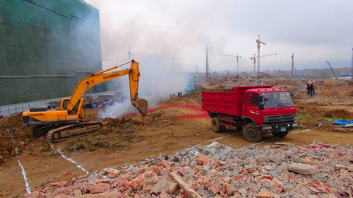 昭陽(yáng)區(qū)2013年保障性住房建設(shè)項(xiàng)目1-B地塊開(kāi)工