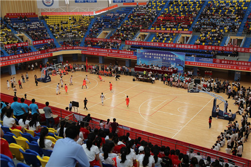 以團結(jié)奮進  譜二建新篇——公司男女隊組隊參加集團第二屆“建投杯”籃球比賽