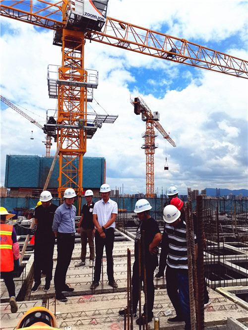 公司領(lǐng)導(dǎo)帶隊(duì)調(diào)研建設(shè)產(chǎn)業(yè)化分公司裝配式建筑實(shí)施情況