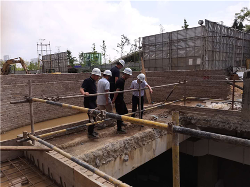 陳定華調(diào)研滇池明珠廣場二期建設(shè)項目