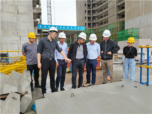 萬向遵調研萬科城項目