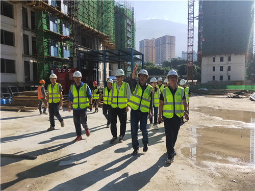 萬向遵調研巧家北門項目