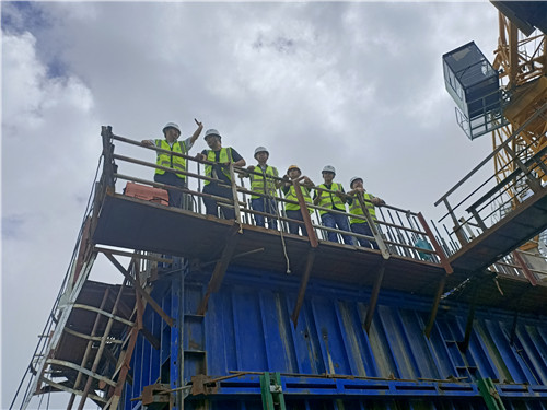 陳定華調研元綠高速建設項目五分部及十三分部