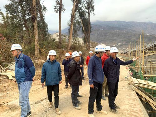 【調(diào)研檢查】陳定華、王現(xiàn)合調(diào)研巧家大寨、北門(mén)項(xiàng)目