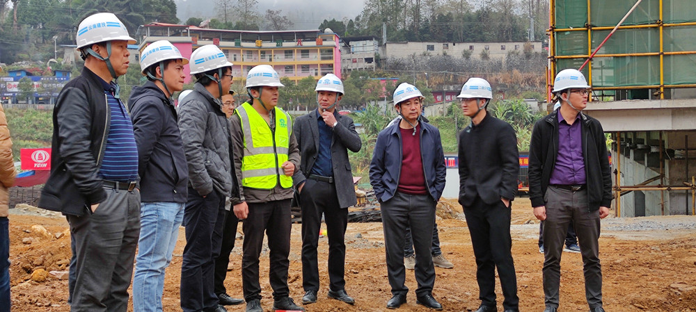 【調(diào)研檢查】萬(wàn)向遵一行調(diào)研金平片區(qū)項(xiàng)目