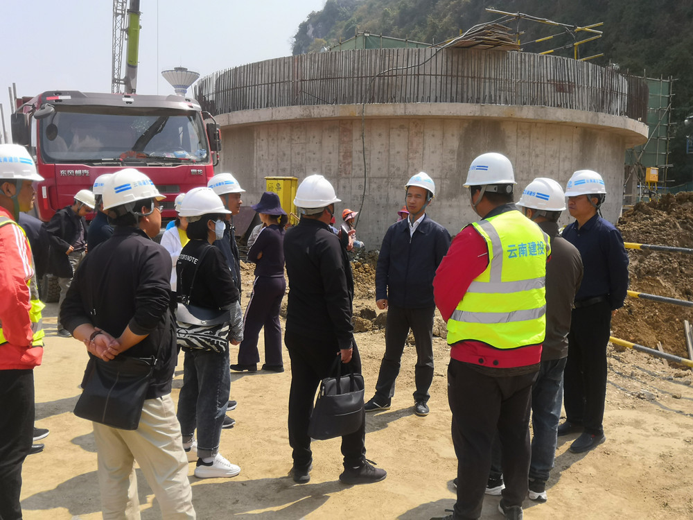 【調(diào)研檢查】文山市委書記及市長調(diào)研三水廠項目