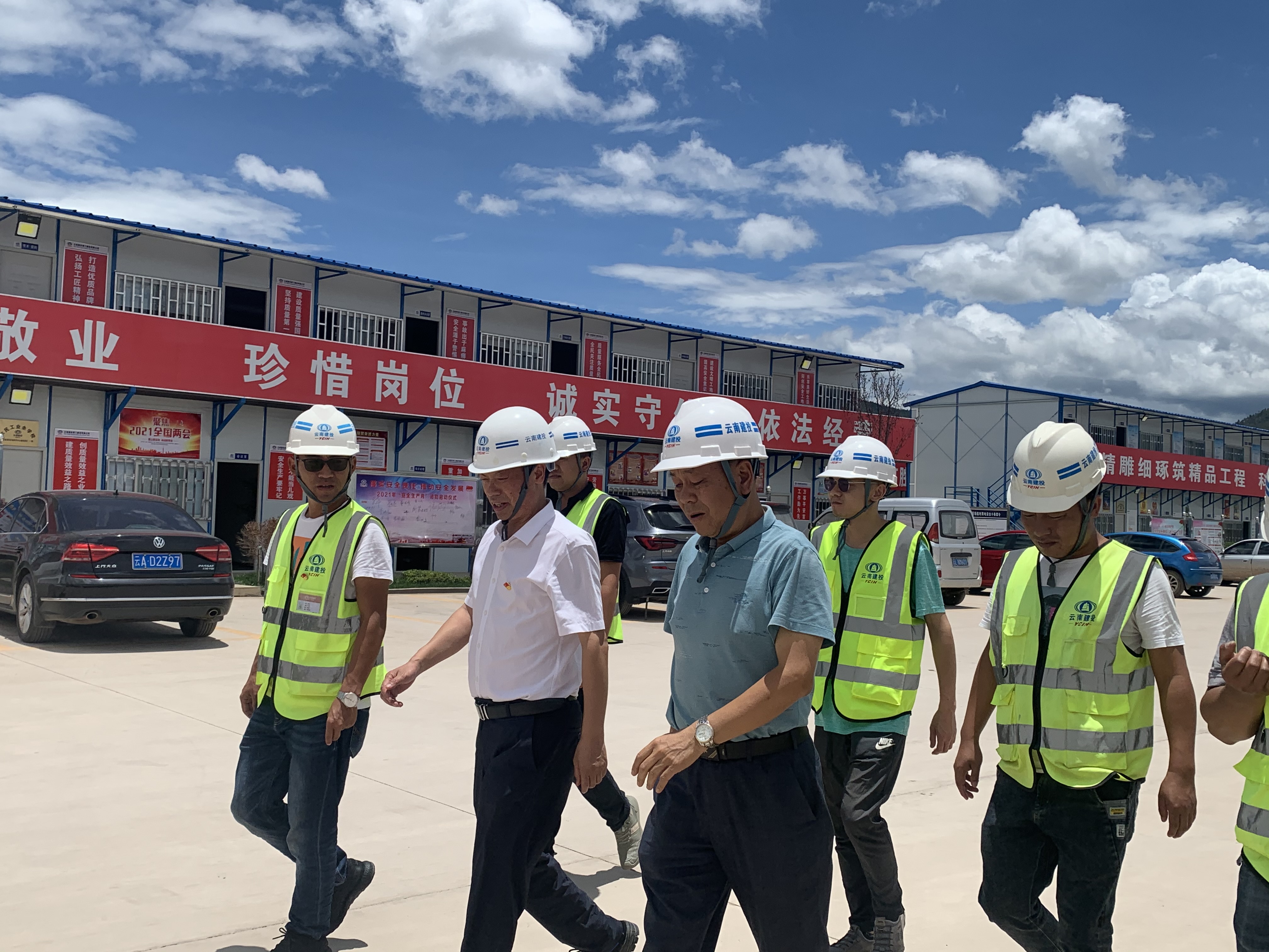 【調(diào)研檢查】陳定華調(diào)研檢查第四直管部滇西項(xiàng)目