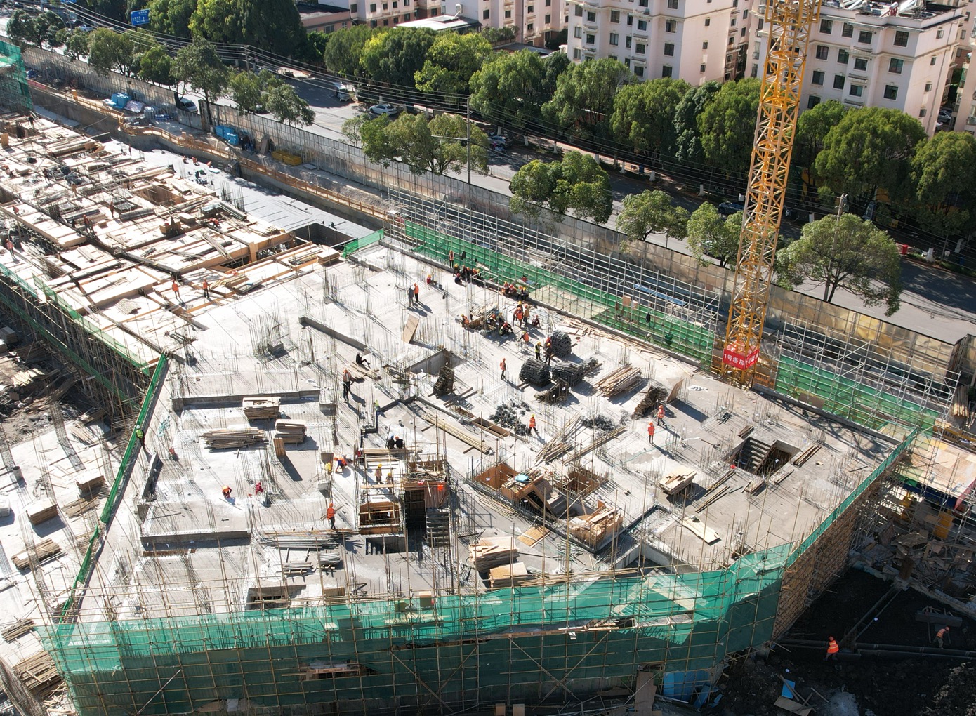 【百日攻堅(jiān)】金樾玖璋小區(qū)項(xiàng)目7、8號(hào)樓完成主體結(jié)構(gòu)±0.000節(jié)點(diǎn)