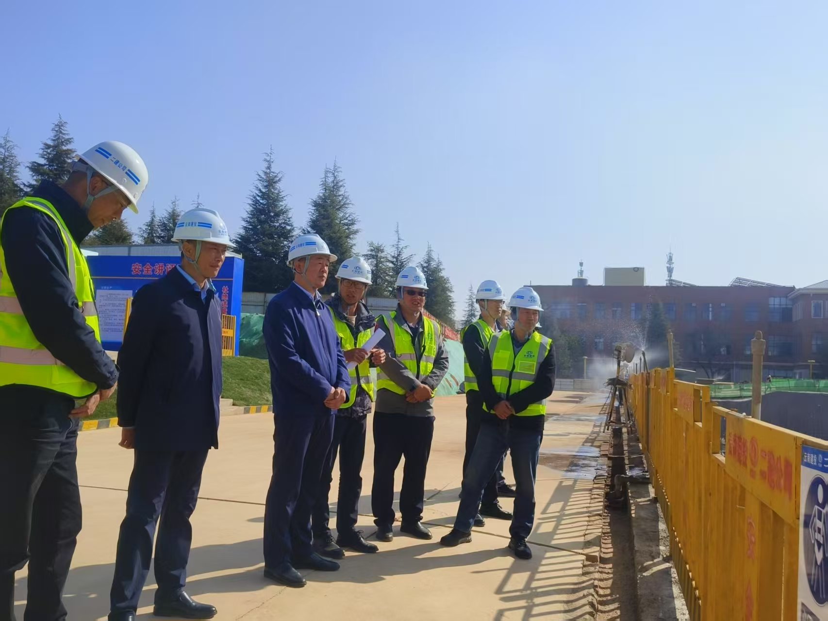 【公司要聞】孫道光到公司在建項(xiàng)目調(diào)研